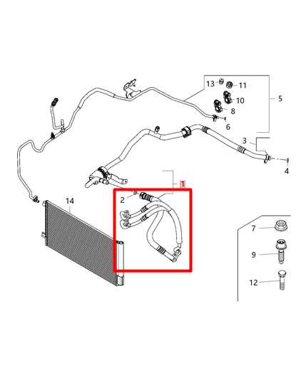 15-21 Jeep Renegade Sport 2.4L FWD AC Conditioning Suction and Liquid Line Hose - Alshned Auto Parts