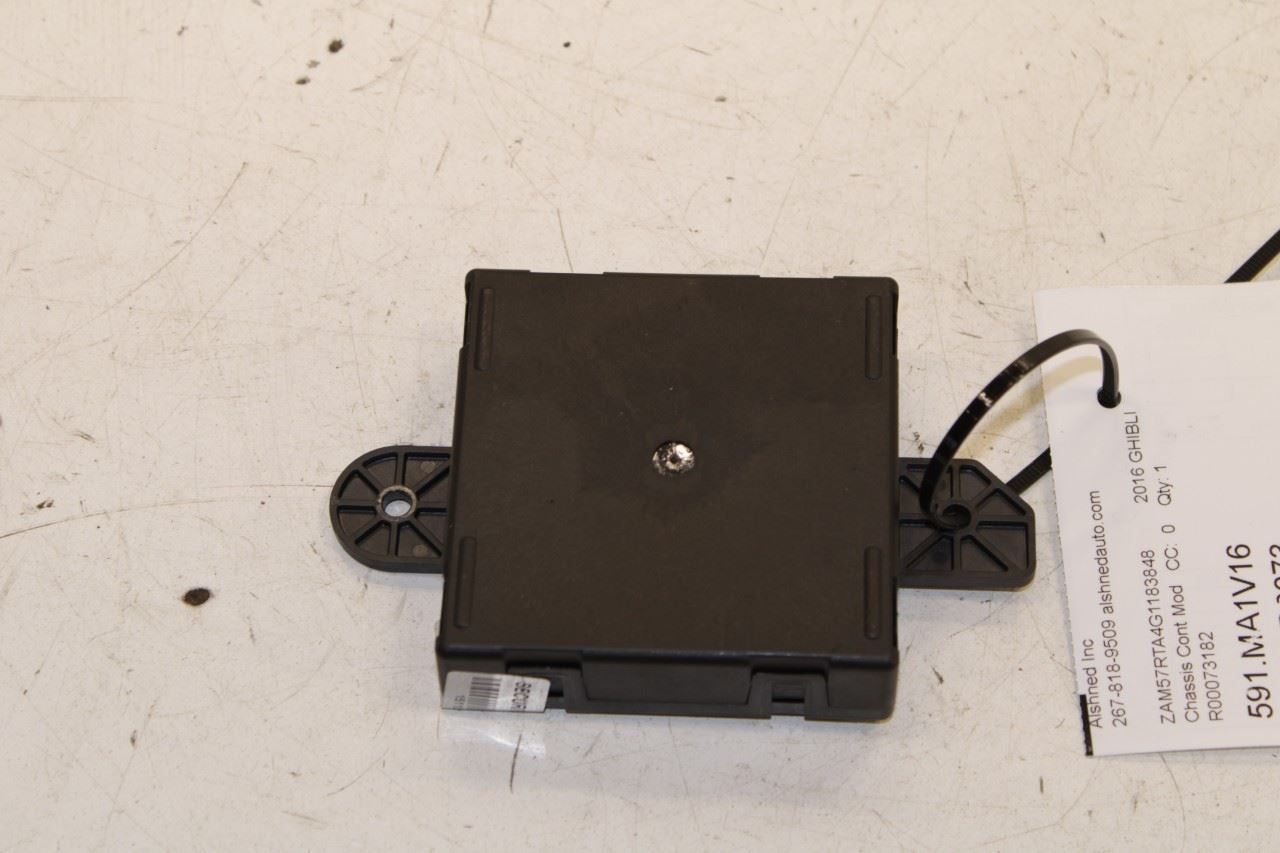 2015-16 Maserati Ghibli S Q4 3.0L Rear Passenger Right Side Door Control Module - Alshned Auto Parts