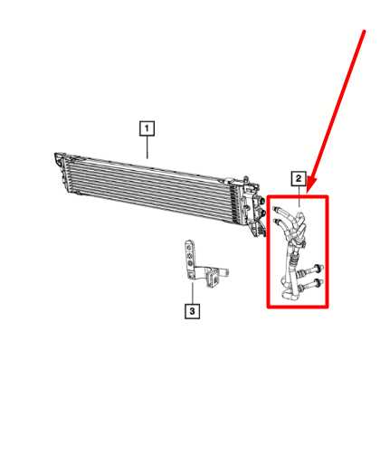 2015-2021 Jeep Renegade 2.4L Auto Transmission Oil Cooler Hose 68462528AA OEM - Alshned Auto Parts