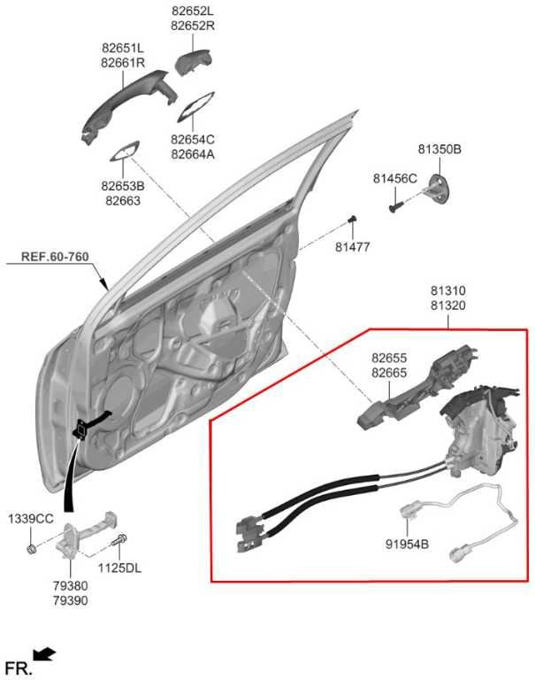 2019-2021 Hyundai Veloster Front Right Passenger Side Door Lock Latch Actuator1