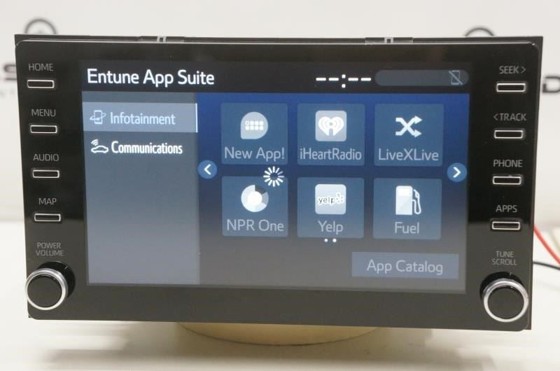 20-21 Toyota Corolla Pioneer Navi Radio Faceplate Control w Receiver and Display7