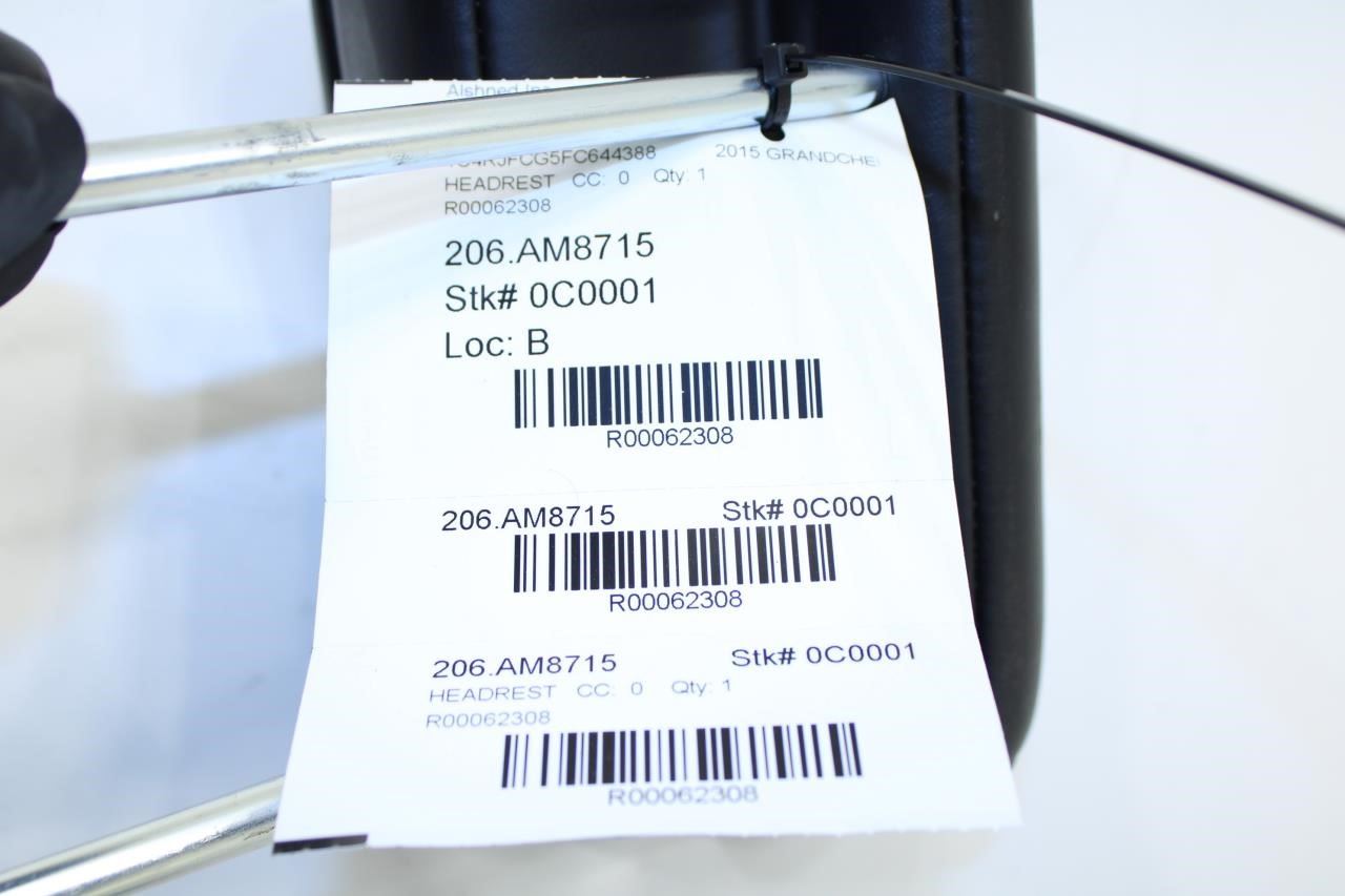 2011-16 Jeep Grand Cherokee Rear Center 2nd Row Seat Headrest 1WG80DX9AA *ReaD* - Alshned Auto Parts