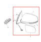 2014-21 Jeep Cherokee Sport Passenger Right Side Rear View Mirror 68164058AD OEM - Alshned Auto Parts