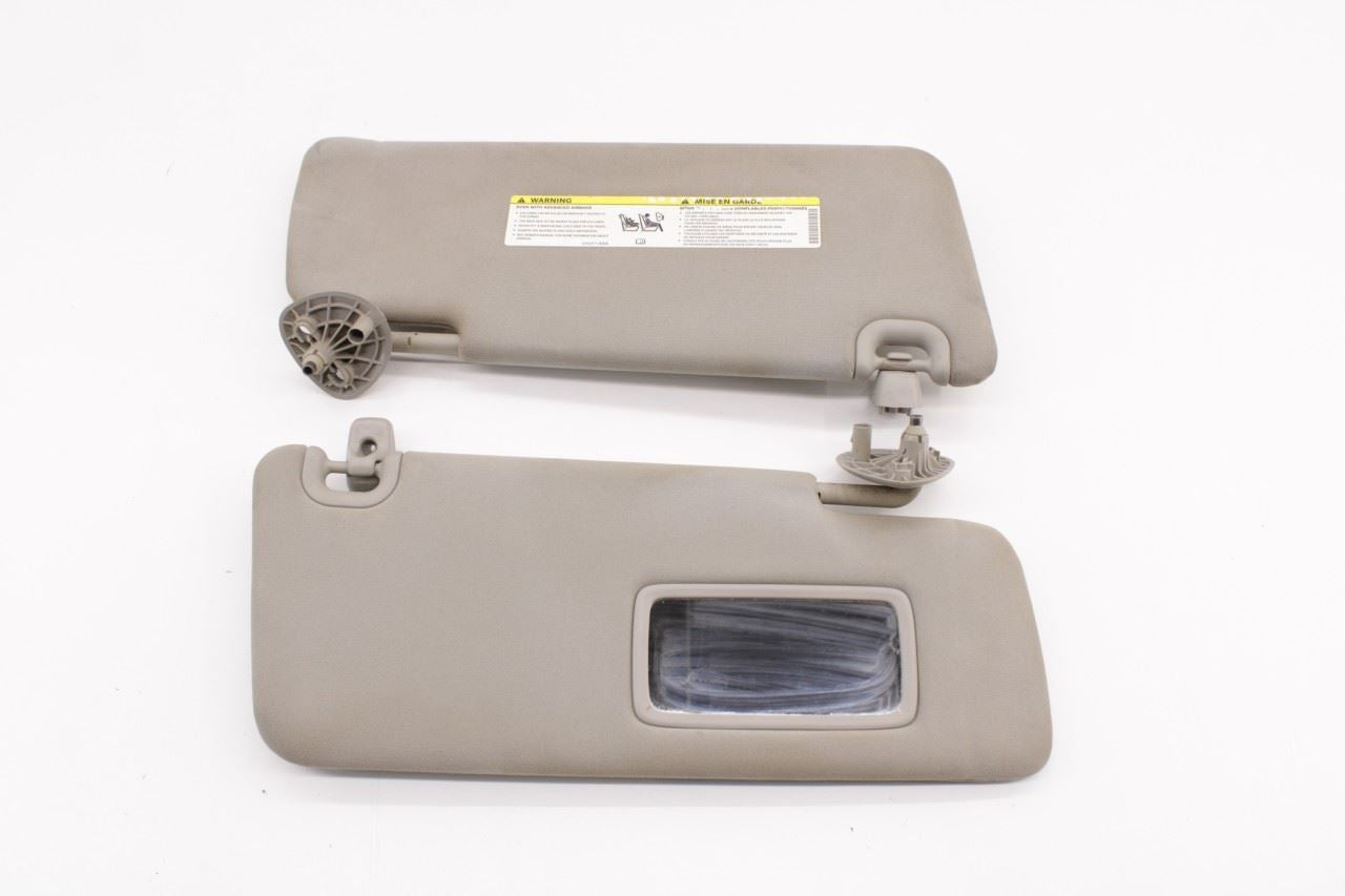 13-18 Ram 2500 Tradesman Crew Cab Front RH and LH Sun Visor Set w/ Mirror *ReaD* - Alshned Auto Parts