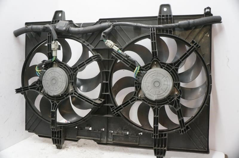 2014-2020 Nissan Rogue Dual Radiator Cooling Fan Motor Assembly 21481-4BA0A OEM - Alshned Auto Parts