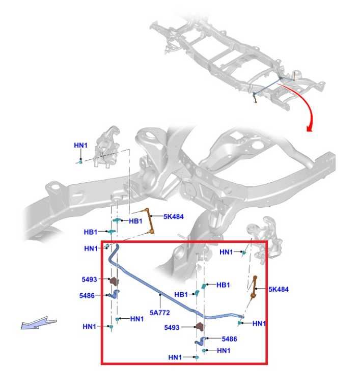 2018-24 Ford Expedition MAX XLT 4x4 Rear Suspension Stabilizer Bar JL14-5A772-AB - Alshned Auto Parts