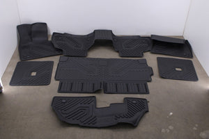 19-26 BMW X7 Front Rear 2nd Row w/ Trunk Floor All Weather Rubber Mats Set of 7