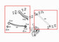 12-15 Mercedes-Benz ML350 RWD Rear RH Side Suspension Lower Control Arm Set of 4 - Alshned Auto Parts