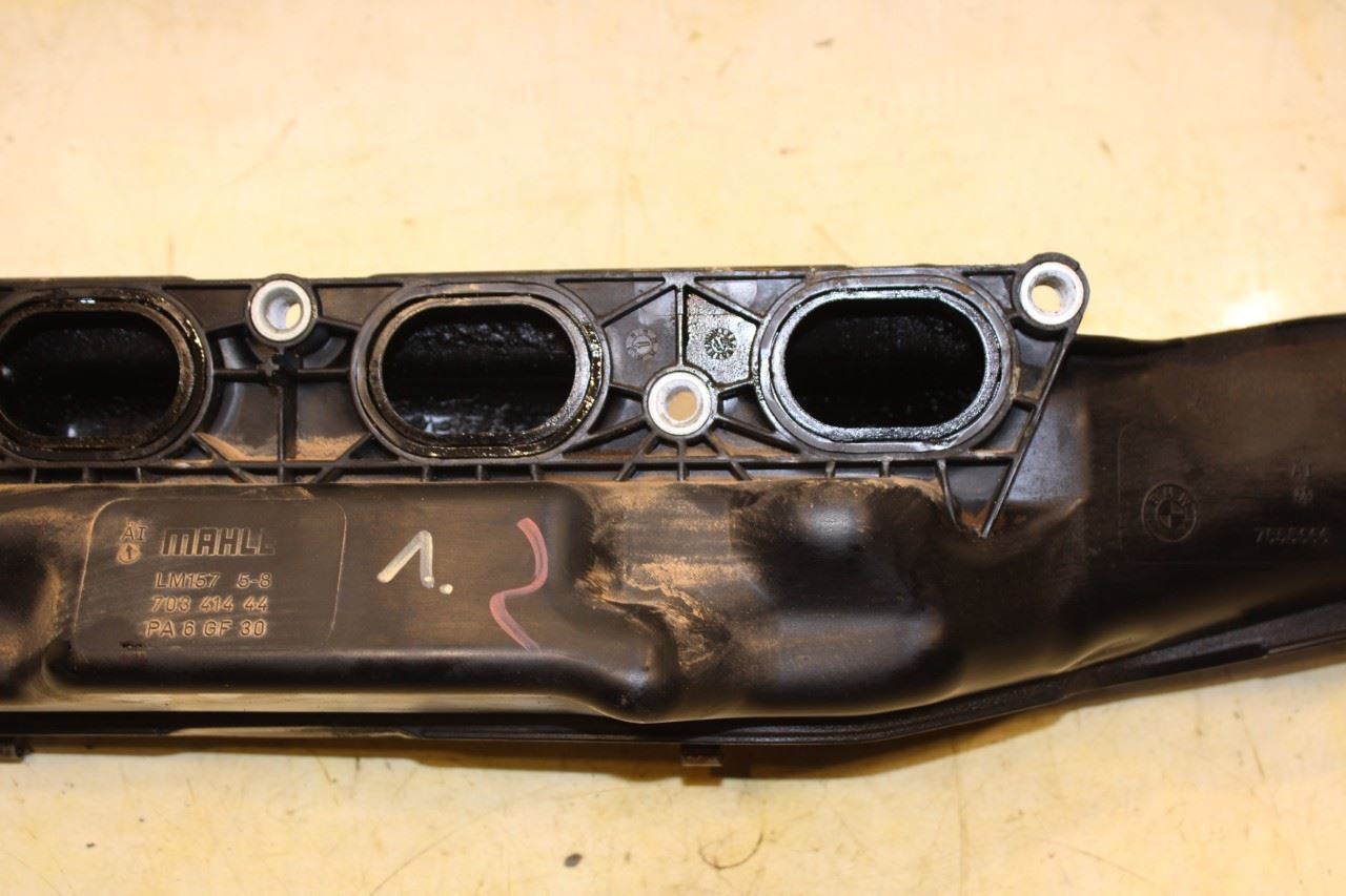 2010-2012 BMW 750Li xDrive 4.4L Left Side Engine Intake Manifold 115K 7555666 - Alshned Auto Parts