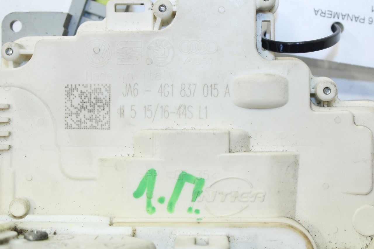12-16 Porsche Panamera 4 Front Left Side Door Lock Latch Actuator 4G1-837-015-A - Alshned Auto Parts