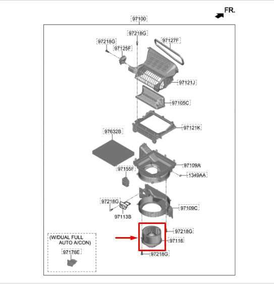 19-20 Hyundai Santa Fe Limited 2.4L HVAC AC Heater Blower Fan Motor 97113-A9010 - Alshned Auto Parts
