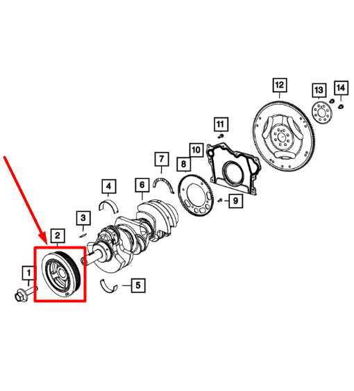 11-24 Jeep Grand Cherokee 3.6L Engine Motor Crankshaft Damper Harmonic Balancer - Alshned Auto Parts