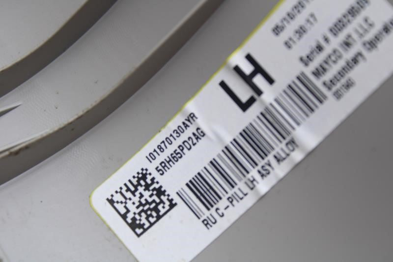 2017-2024 Chrysler Pacifica Rear Left Driver Side C Pillar Trim Cover 5RH65PD2AG - Alshned Auto Parts