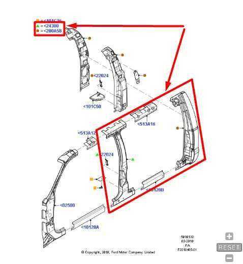 2011-2016 Ford F250 SD Crew Cab Right Side Aperture Panel 8C3Z-2624300-A OEM - Alshned Auto Parts