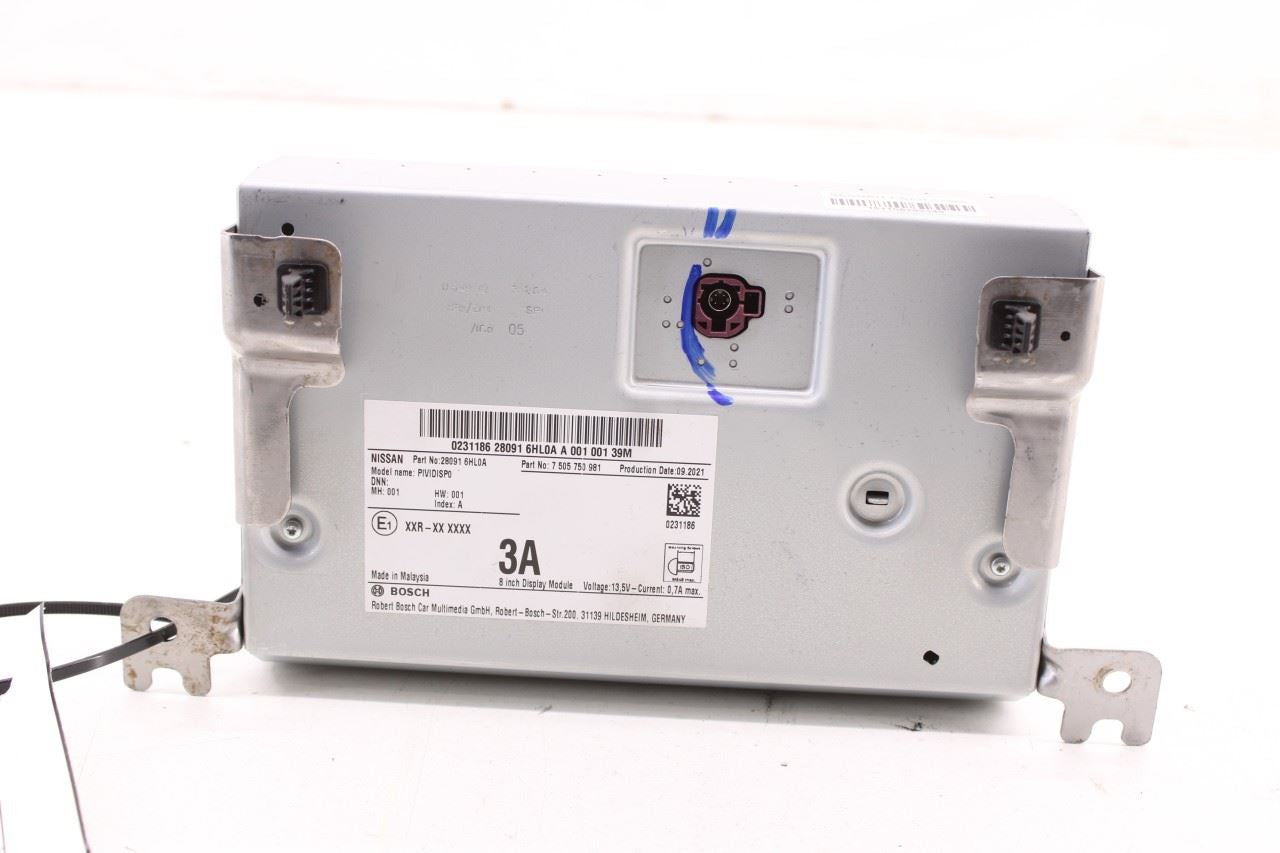 20-24 Infiniti QX50 LUXE Bosch Dash Information 8.0'' Display Screen 28091-6HL0A - Alshned Auto Parts