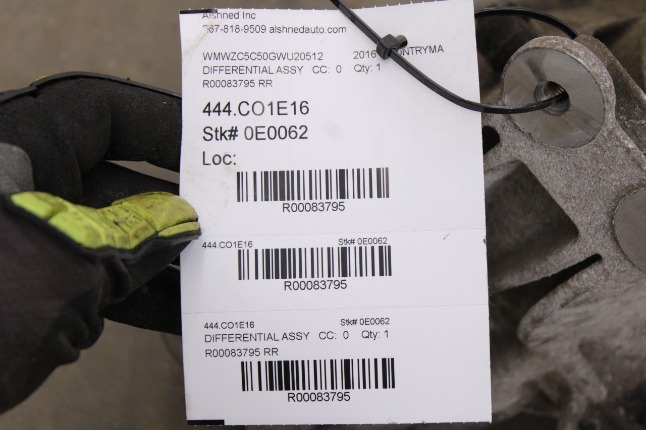2011-16 Mini Countryman Cooper S 1.6L AWD Rear Differential Carrier 331076047899