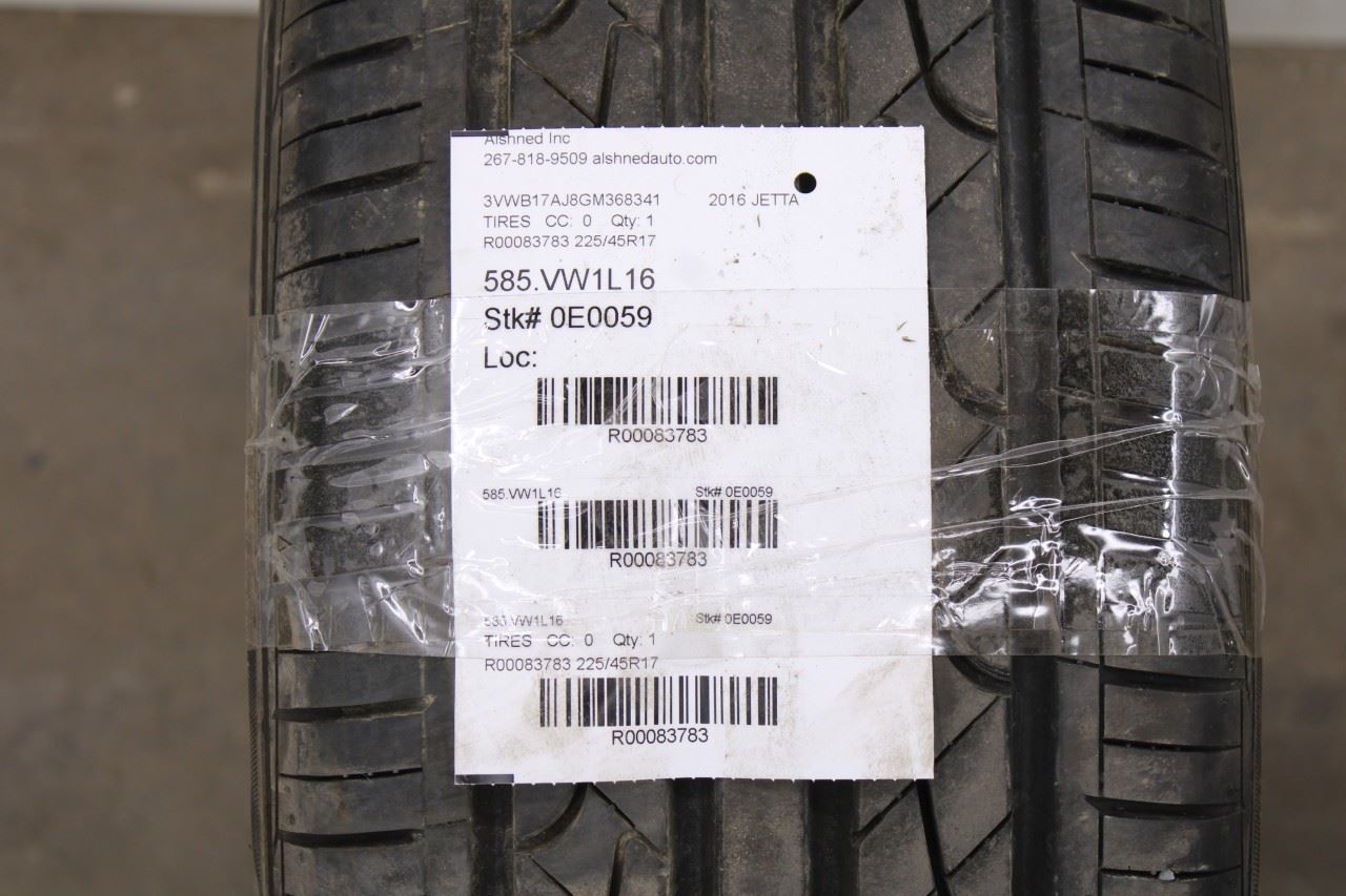 2022 Tire Hankook Ventus V2 Concept 2 225/45R17 94V R837836