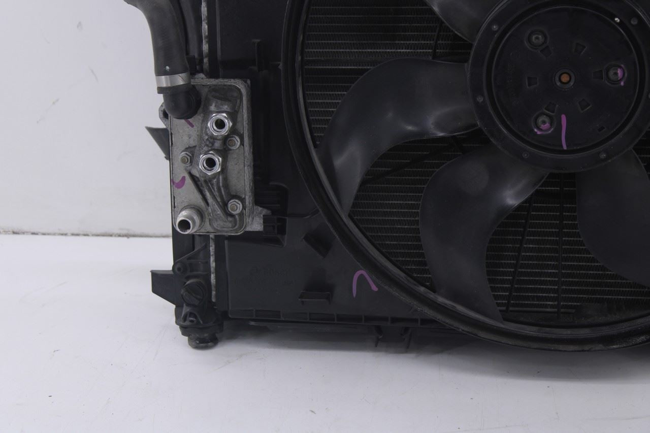 2015-23 Mercedes-Benz C300 4Matic 2.0L Engine Radiator w/ Cooling Fan Motor Assy - Alshned Auto Parts