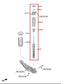 2019-20 Hyundai Santa Fe SEL 2.4L AWD Rear Left Driver Side Shock Strut Absorber - Alshned Auto Parts
