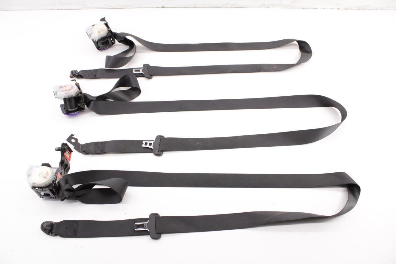 16-20 Hyundai Elantra Rear RH LH Side and Center 2nd Row Seat Belt Retractor Set - Alshned Auto Parts