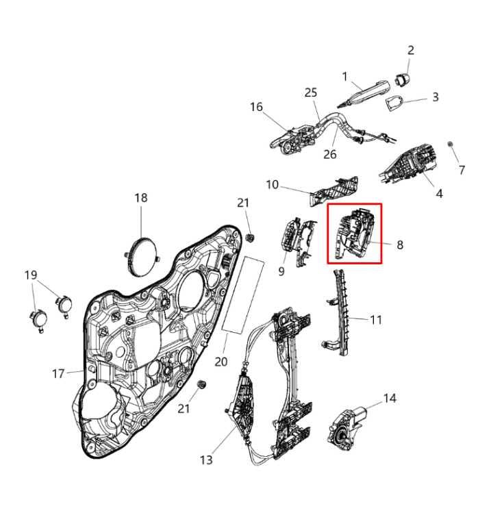 2014-2023 Jeep Cherokee 75th Anniversary Rear Left Side Door Lock Latch Actuator - Alshned Auto Parts