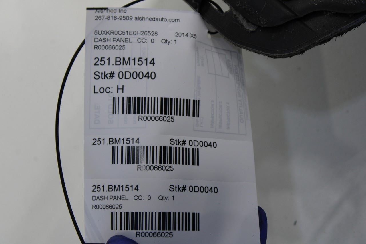 2014-2018 BMW X5 xDrive35i Dash Instrument Panel 51459298601 OEM - Alshned Auto Parts
