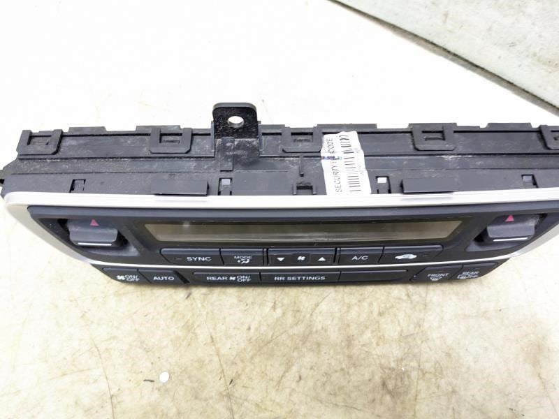 2017-20 Honda Ridgeline AC Heater Temperature Climate Control 79600-T6Z-A51 OEM - Alshned Auto Parts