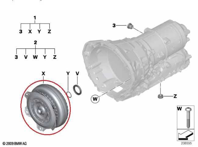 2024 BMW 430i Gran Coupe xDrive 2.0L Transmission Torque Converter 24008743407 - Alshned Auto Parts