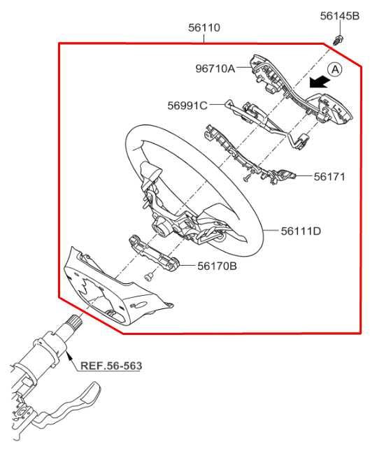 16-18 Hyundai Elantra SE 2.0L Steering Wheel w/ Control Buttons 56100-F3140-TRY - Alshned Auto Parts