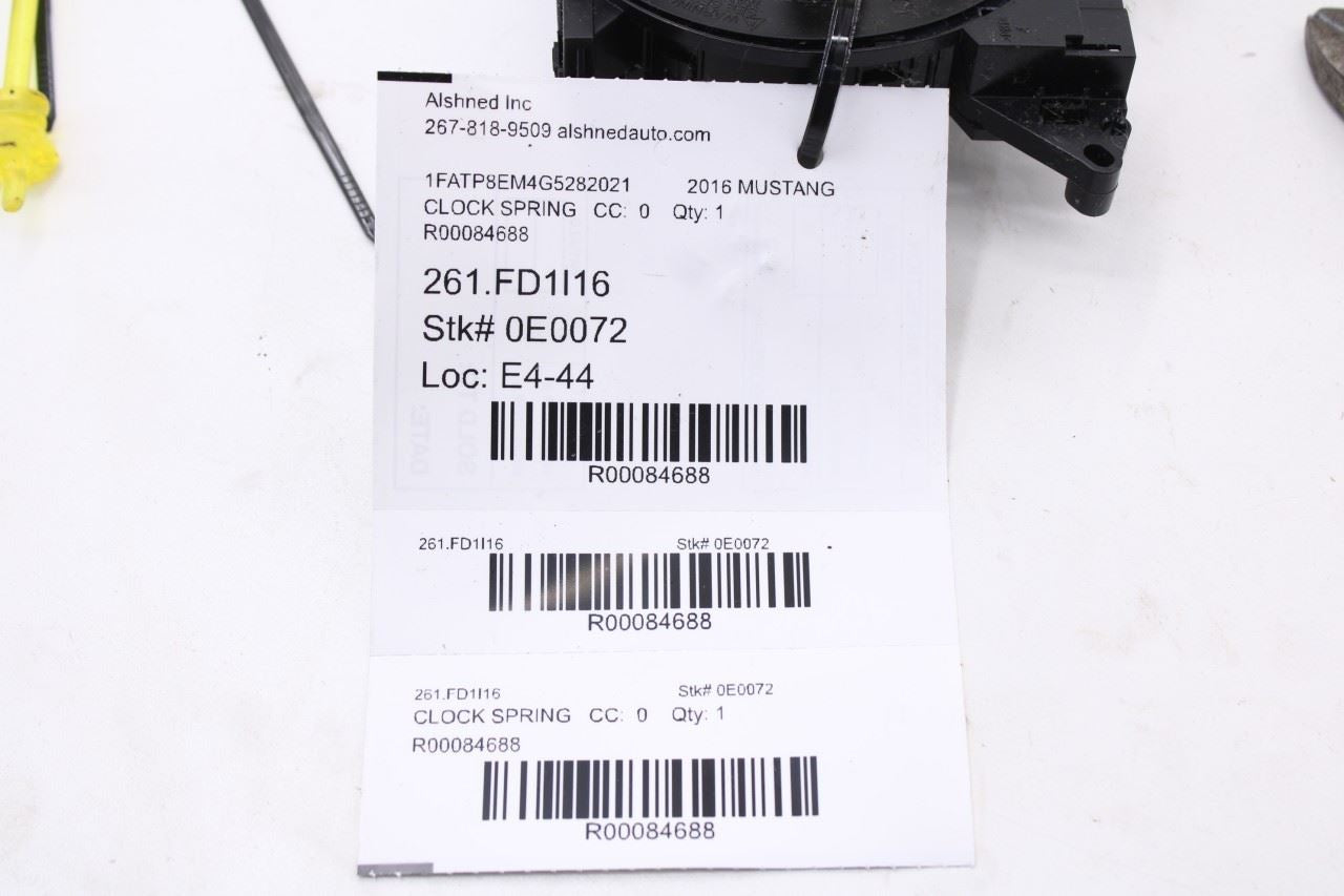 2015-23 Ford Mustang Convertible V6 Steering Wheel Clock Spring w/ Wire Harness - Alshned Auto Parts