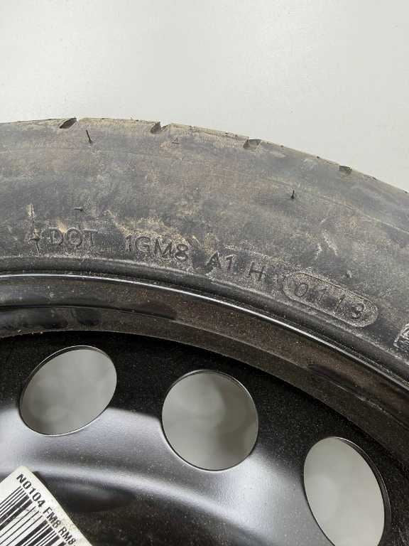 2010-2016 Audi S4 Premium Plus Steel Spare Wheel Tire T125/70R19 100M R19x4 - Alshned Auto Parts