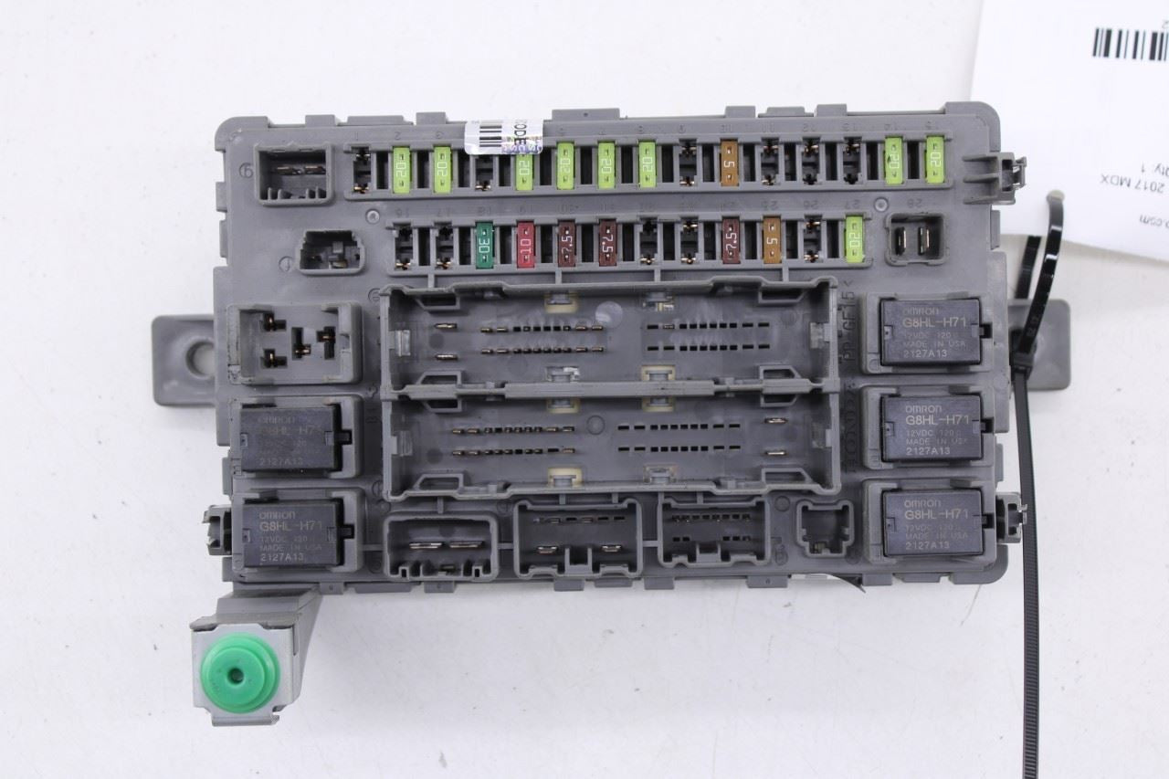 16-18 Acura MDX w/ Technology Pkg 3.5L Cabin Instrument Panel Fuse Block *ReaD* - Alshned Auto Parts