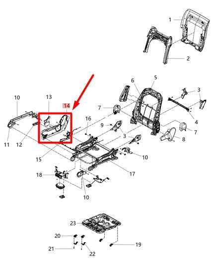 2017-2024 Dodge Durango FR RH Side Seat Outer Switch Trim Panel 1GR44TRMAD OEM - Alshned Auto Parts