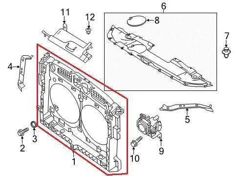 2014-2020 Infiniti QX60 Radiator Core Support Assembly 62500-3JA0A OEM *ReaD - Alshned Auto Parts