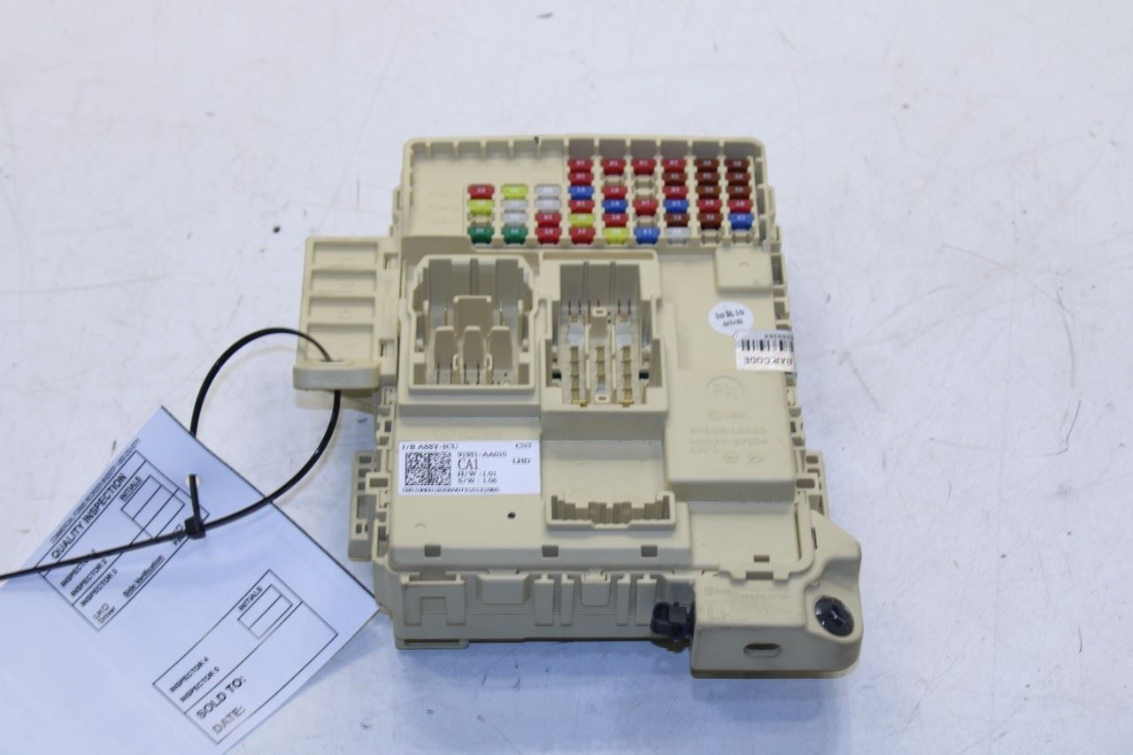 21-23 Hyundai Elantra SEL 2.0L Cabin Instrument Panel Fuse Relay Junction Block - Alshned Auto Parts