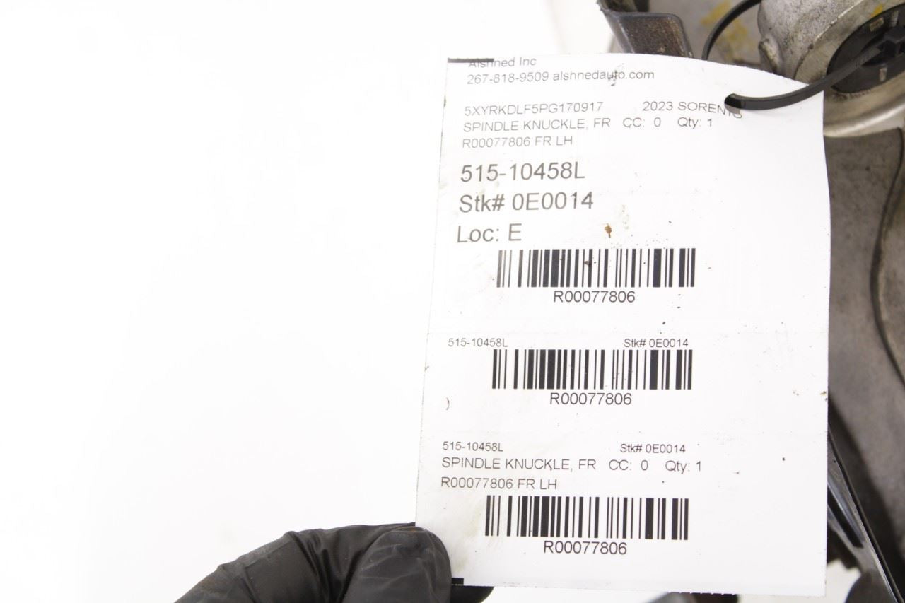 21-25 Kia Sorento X-Line SX Prestige Front Left Driver Side Spindle Knuckle Hub - Alshned Auto Parts