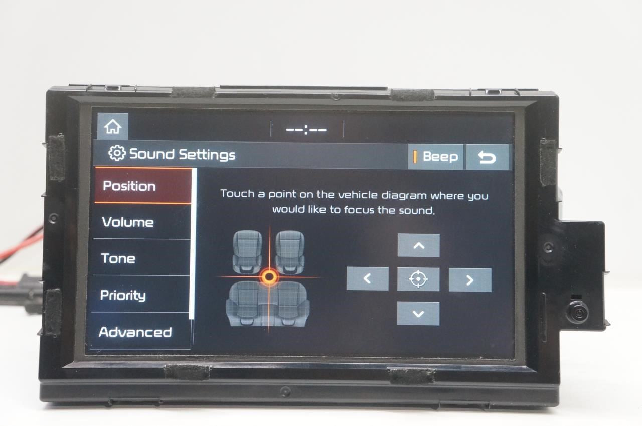 2019-2020 Kia Optima Audio Radio Receiver with 8.0'' Display 96160-D5700WK OEM - Alshned Auto Parts
