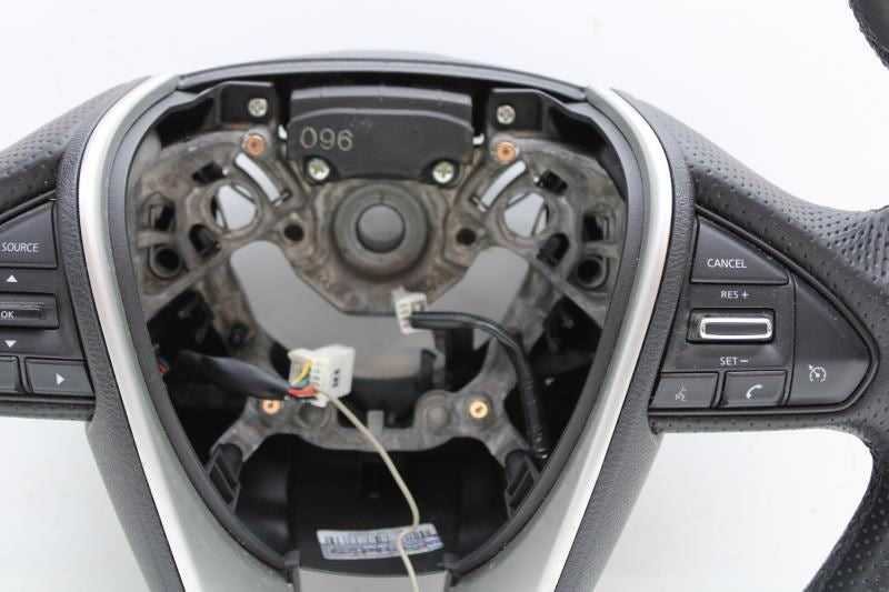 2019-20 Nissan Maxima Steering Wheel Leather w/ Control Buttons 48430-9DJ0A OEM - Alshned Auto Parts