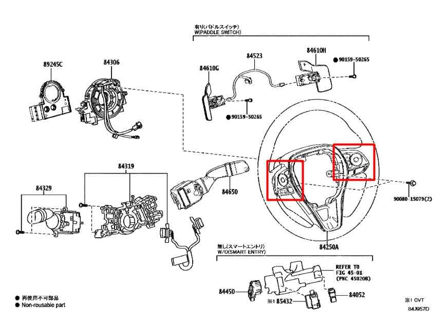 2022-24 Toyota Corolla LE Steering Wheel Cruise and Phone Control Switch Buttons - Alshned Auto Parts