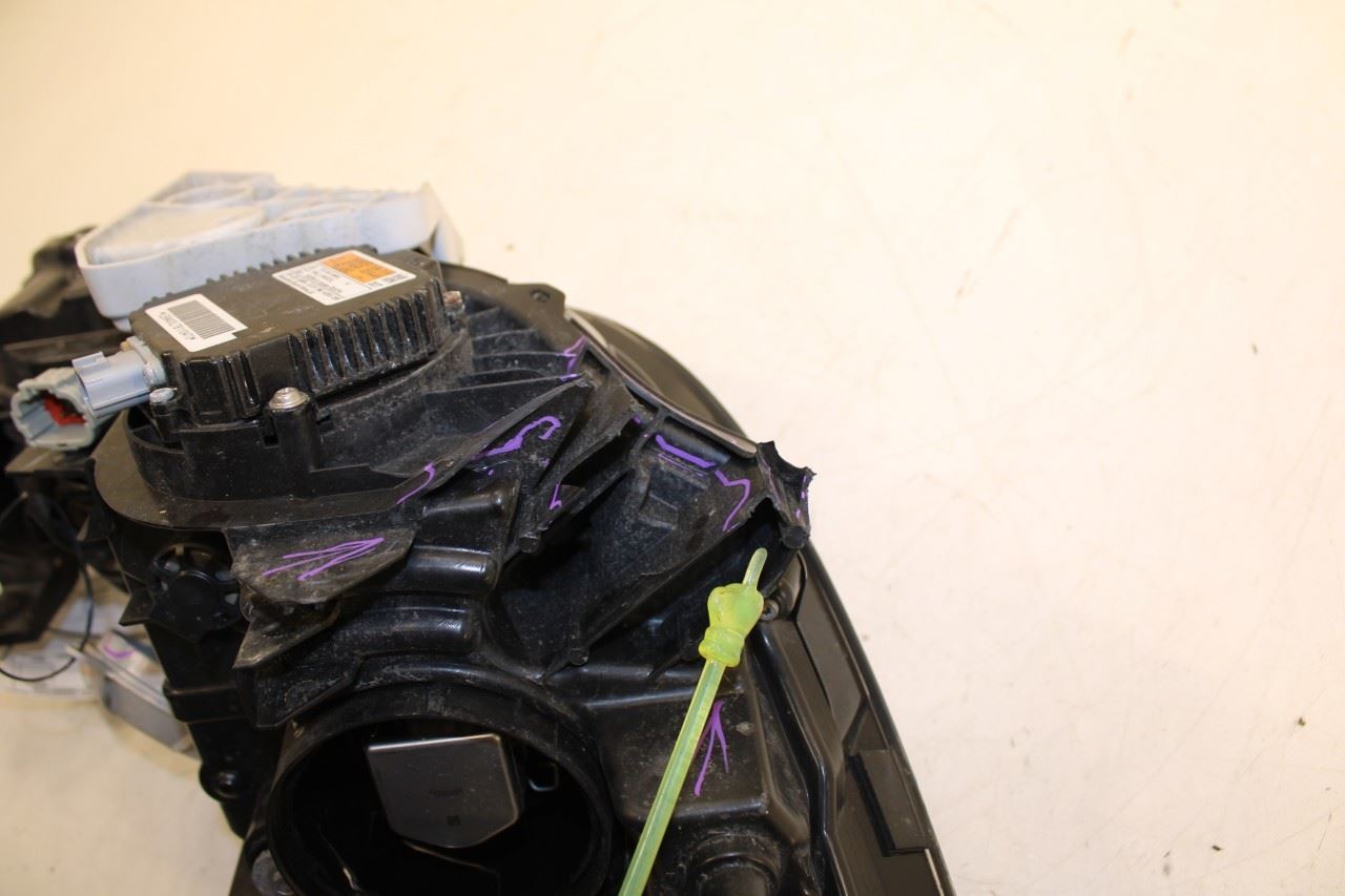 17-18 Infiniti QX60 3.5L Front Driver Side Headlight Lamp 26060-9NF0D *ReaD ASIS - Alshned Auto Parts