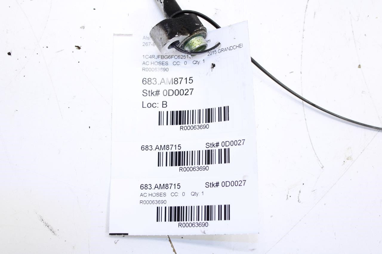 2012-2022 Jeep Grand Cherokee AC Air Conditioning Discharge Line 68161177AB OEM - Alshned Auto Parts