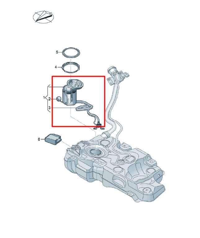 2018-2023 Volkswagen Atlas S 3.6L AWD Fuel Pump Assembly 3QF-919-051-E OEM - Alshned Auto Parts