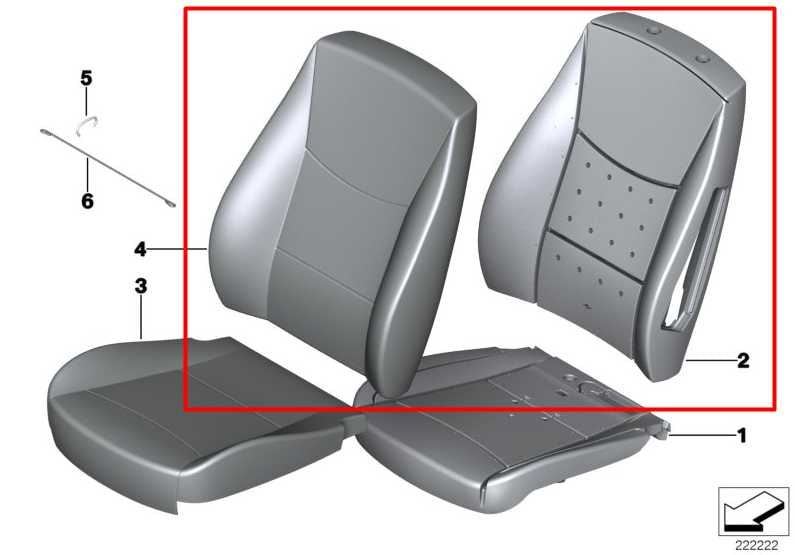 2011-17 BMW X3 xDrive28i 2.0L Front Seat Driver Left Side Backrest Upper Cushion - Alshned Auto Parts
