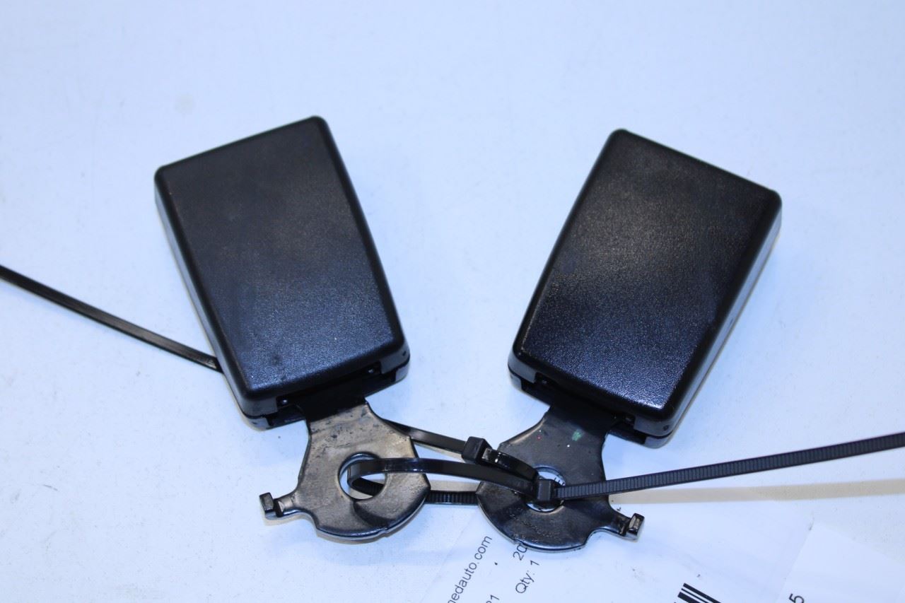 2010-16 Porsche Panamera 4 Rear Right and Left Side 2nd Row Seat Belt Buckle Set - Alshned Auto Parts