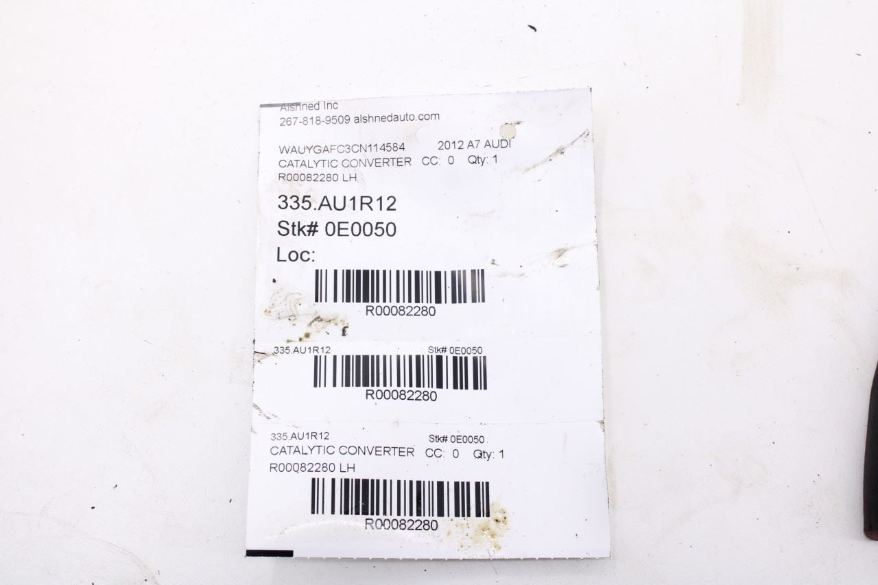 2012-2015 Audi A7 Premium 3.0L Gas Left Side Exhaust System Pipe 4G0254200KX OEM8