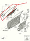 2020-2022 Hyundai Sonata SE Front Right Door Window Run Channel Fixed Vent Glass - Alshned Auto Parts