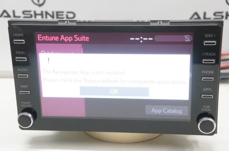 20-21 Toyota Corolla Pioneer Navi Radio Faceplate Control w Receiver and Display7