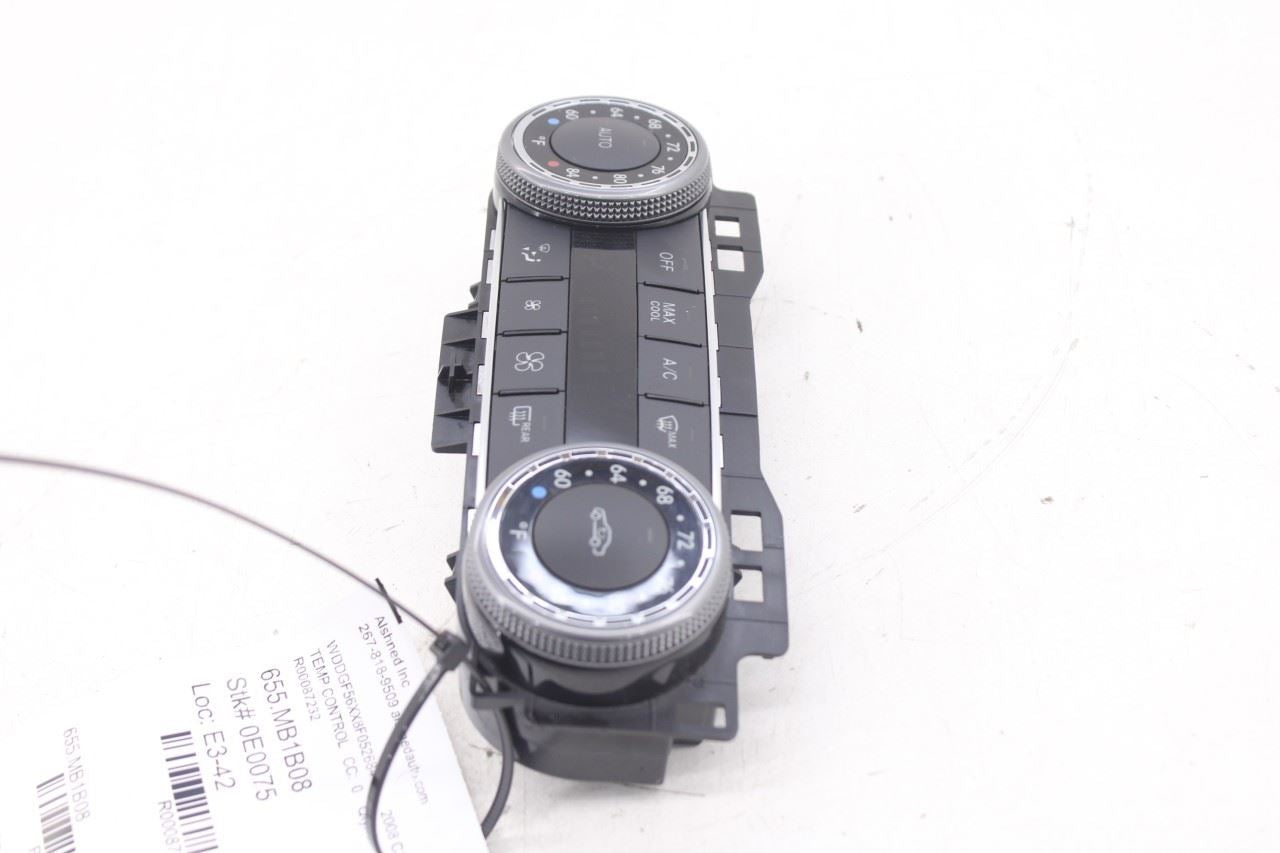 08-11 Mercedes-Benz C350 Sport Dash AC Heater Temperature Climate Control Panel - Alshned Auto Parts