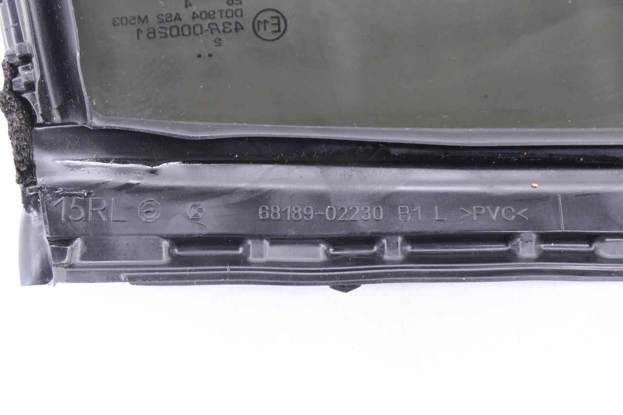 2020-2025 Toyota Corolla LE Rear Left Side Door Quarter Window Glass 68124-0243012
