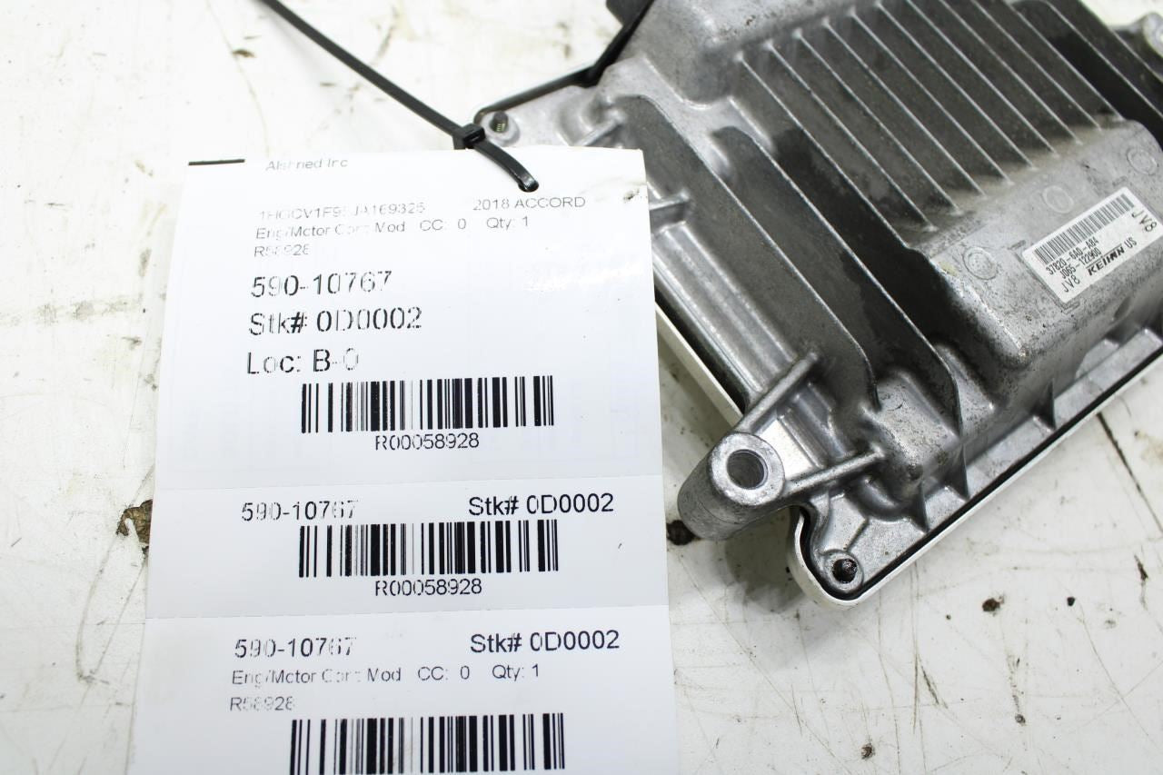 2018 Honda Accord Engine Computer Control Module ECU ECM 37820-6A0-A84 OEM - Alshned Auto Parts